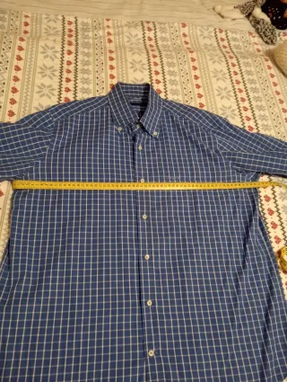 Camisa Ungaro XL hombre Cuadros Azul