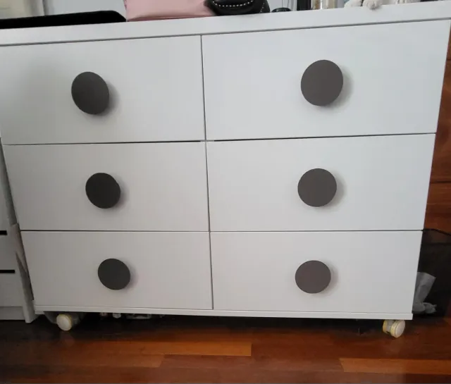 Conjunto habitación infantil blanco