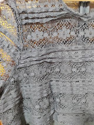 Vestido VENCA Talla XXL Gris Oscuro (Como Nuevo)