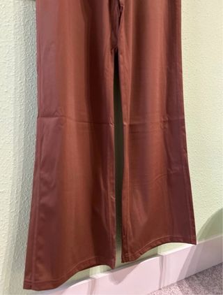 Legging push up campana marrón