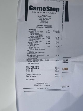 Nintendo Switch OLED - Come nuovo