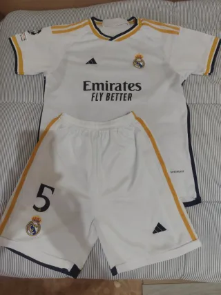 Equipación Real Madrid Bellingham Adidas