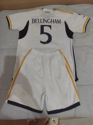 Equipación Real Madrid Bellingham Adidas