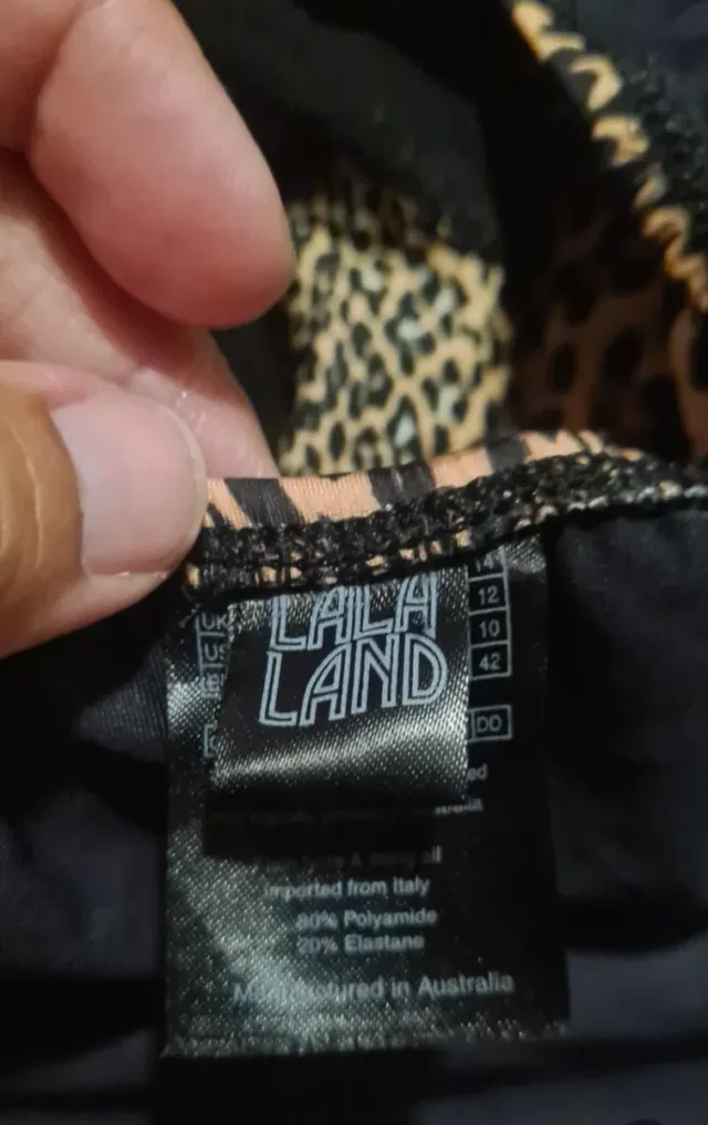 Bañador vintage animal print leopardo