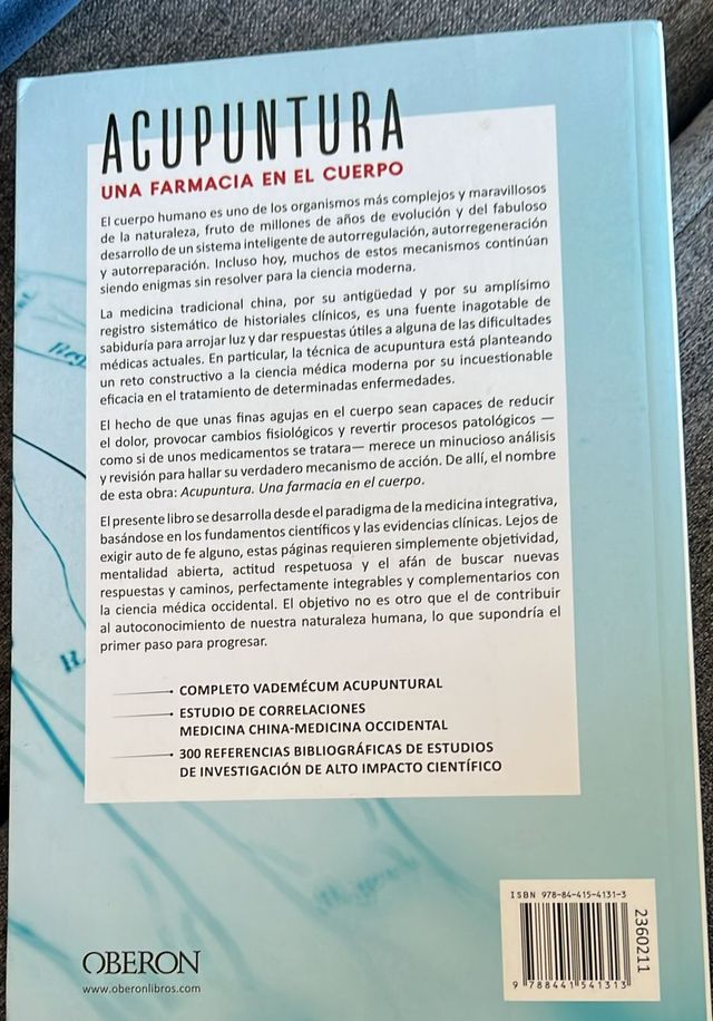 Acupuntura. Una farmacia en el cuerpo