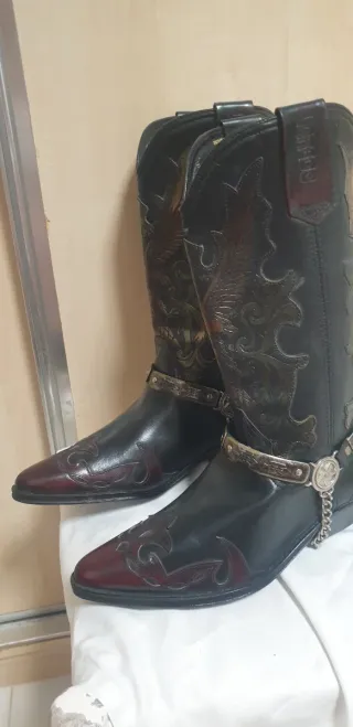 Botas de cuero para hombre