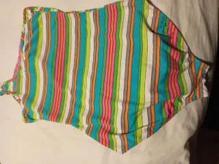 Bañador mujer rayas multicolor