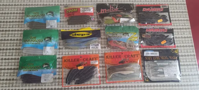 Lotes de señuelos de pesca variados