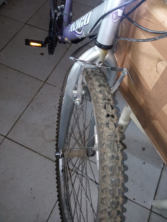 Bicicleta Morada 26 FLOWER