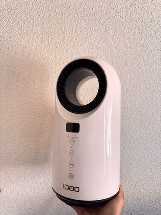 Calefactor y ventilador 2 en uno sin aspas