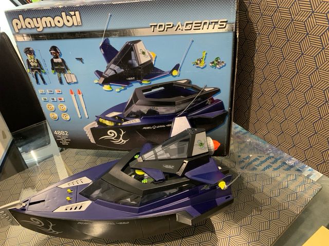 Playmobil 4882 Top Agents y 4878