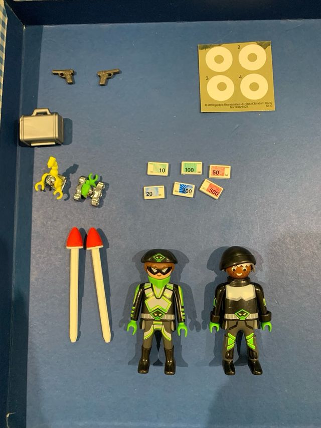 Playmobil 4882 Top Agents y 4878