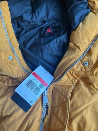 Parka Jordan Nike Talla L Amarilla