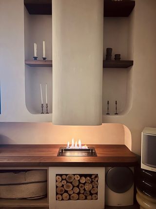 Chimenea Bioetanol Planika Negra