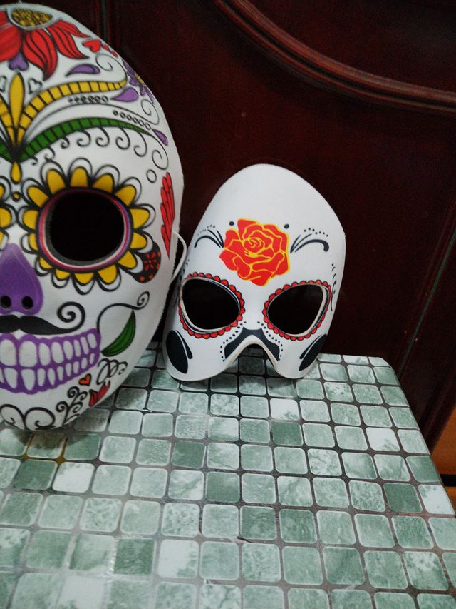 Máscaras Día de Muertos