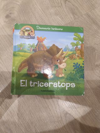 Conjunto de libros infantiles sobre dinosaurios