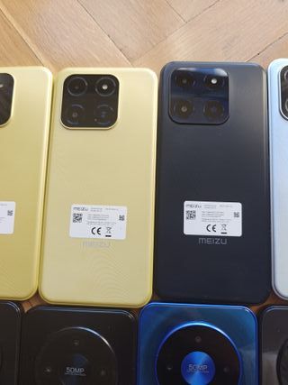 Meizu 22 Series Smartphones (Negro, Azul, Amarillo