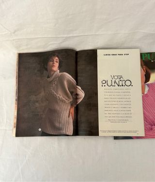 3 revistas para hacer punto de media