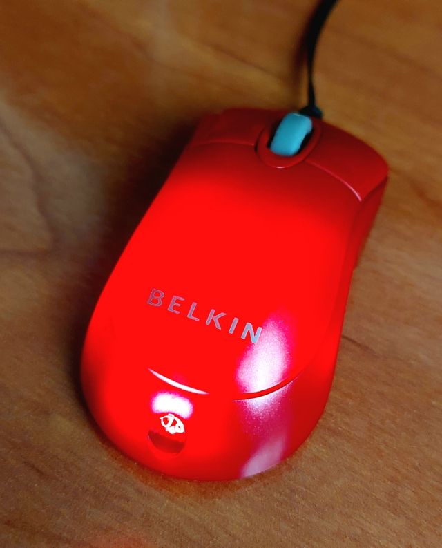 Ratón Belkin Rojo USB