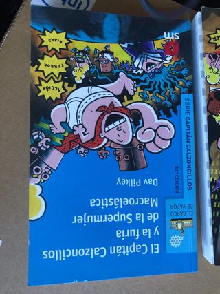 LOTE Capitán Calzoncillos