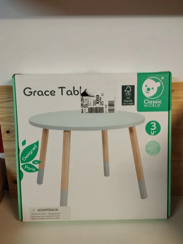 Mesa infantil Classic World Grace