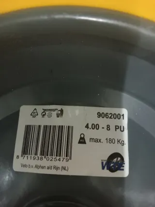 Rueda maciza para carretilla