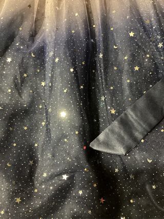 Abito elegante blu sfumato 11-12 anni