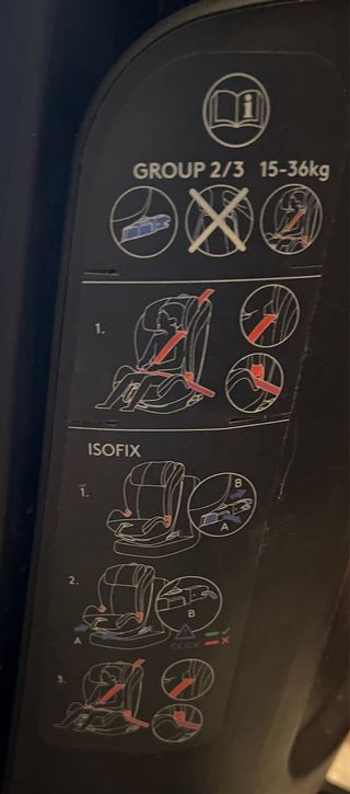 Silla Coche Grupo 1-2-3 Be Cool