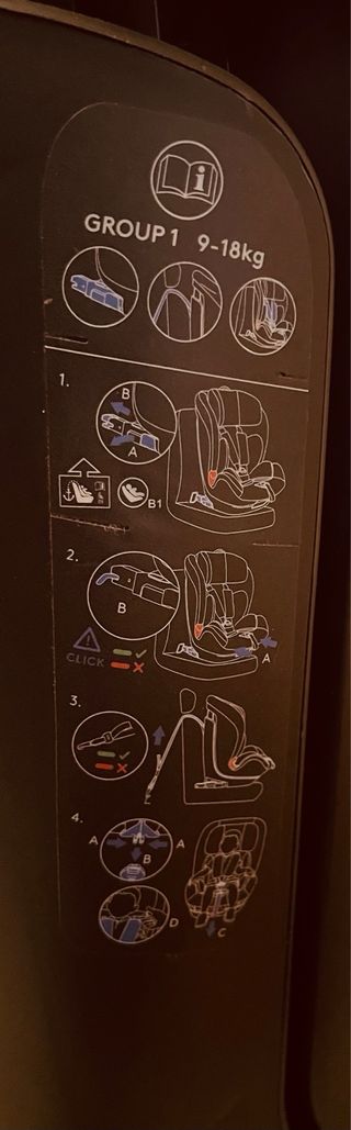 Silla Coche Grupo 1-2-3 Be Cool