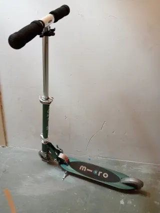 Patinete Micro Sprite LED Verde