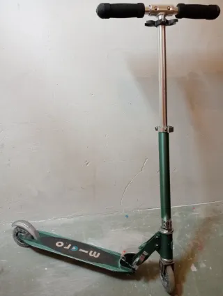 Patinete Micro Sprite LED Verde