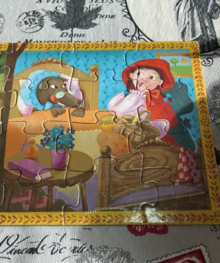 Puzzle Madera 36 Piezas DJECO Caperucita Roja