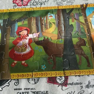 Puzzle Madera 36 Piezas DJECO Caperucita Roja