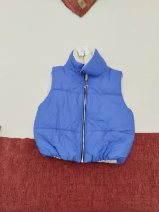 Chaleco azul talla S