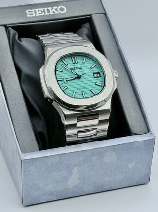 Seiko Mod Nautilus Tiffany