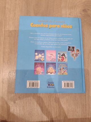 Libro historias en 5 minutos para niños