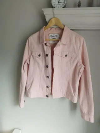 Cazadora vaquera rosa Denim Co.
