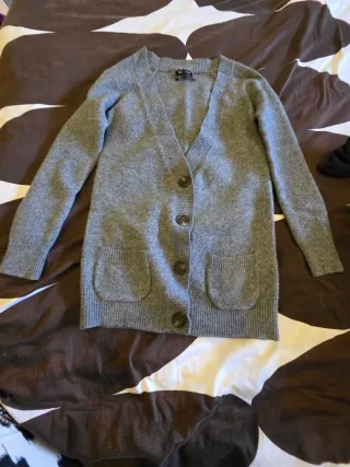 Casaco malha Massimo Dutti cinzento L