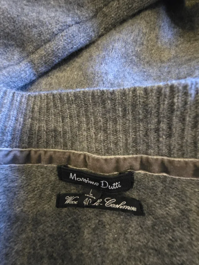 Casaco malha Massimo Dutti cinzento L