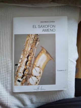 Libro El Saxofón Ameno. Cuaderno 2