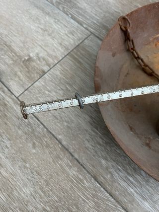 Báscula Romana Hierro Antigua