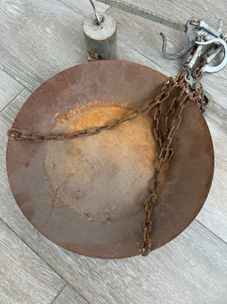 Báscula Romana Hierro Antigua