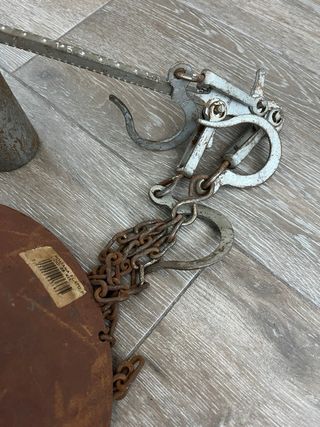 Báscula Romana Hierro Antigua