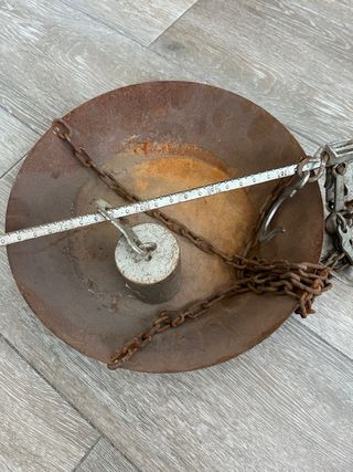 Báscula Romana Hierro Antigua