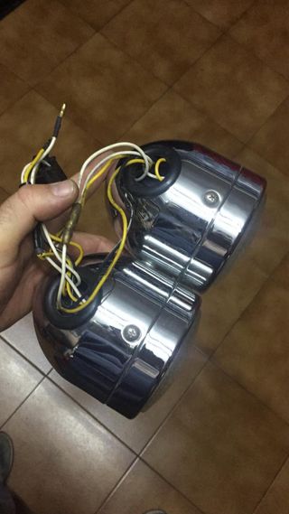 Bifaro cromado moto