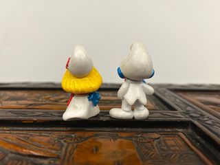 Coppia Puffi Abito da Sera Anni '80