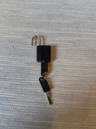 Candado Samsonite Negro con Llaves