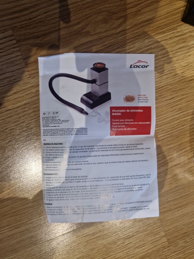 Ahumador de alimentos Lacor