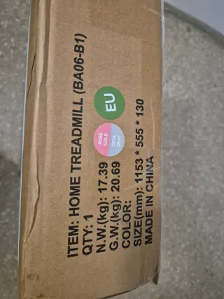 Cinta de correr/andar de escritorio NUEVA