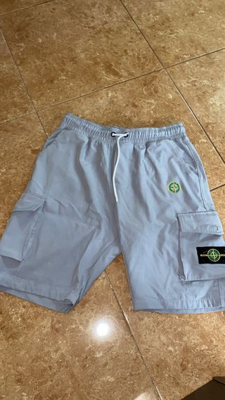 Stone Island Pantalones Cargo Verdes